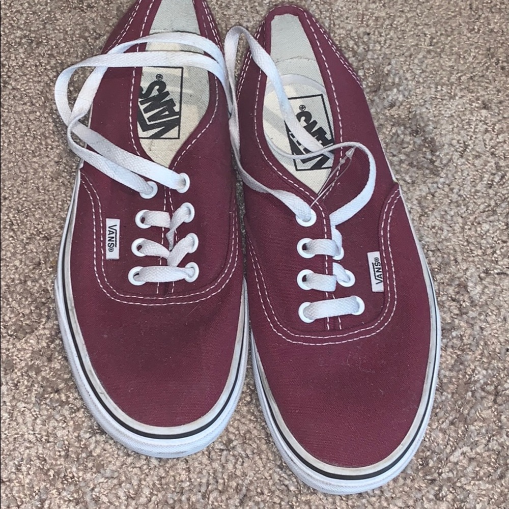 Lace up vans / shoes